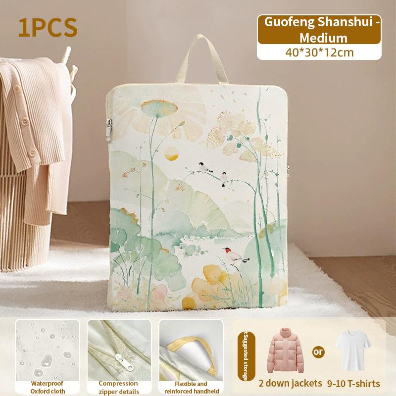 Clothing Storage Bag, Luggage Compartment, Clothing Compression Storage, Children's Down Jacket Storage Bag, Portable For Travel