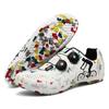 Cycling Sneakers Men MTB Shoes Self-Locking Road Bicycle Shoes Women Exercise Bikes Sneakers Cleats Clip Cycle Training Shoes