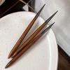 Sandalwood Nail Glue Phototherapy Brush Uv Gel Painting Pen Nail Art Liner Drawing Brush Professional Manicure Brush Tool Salon