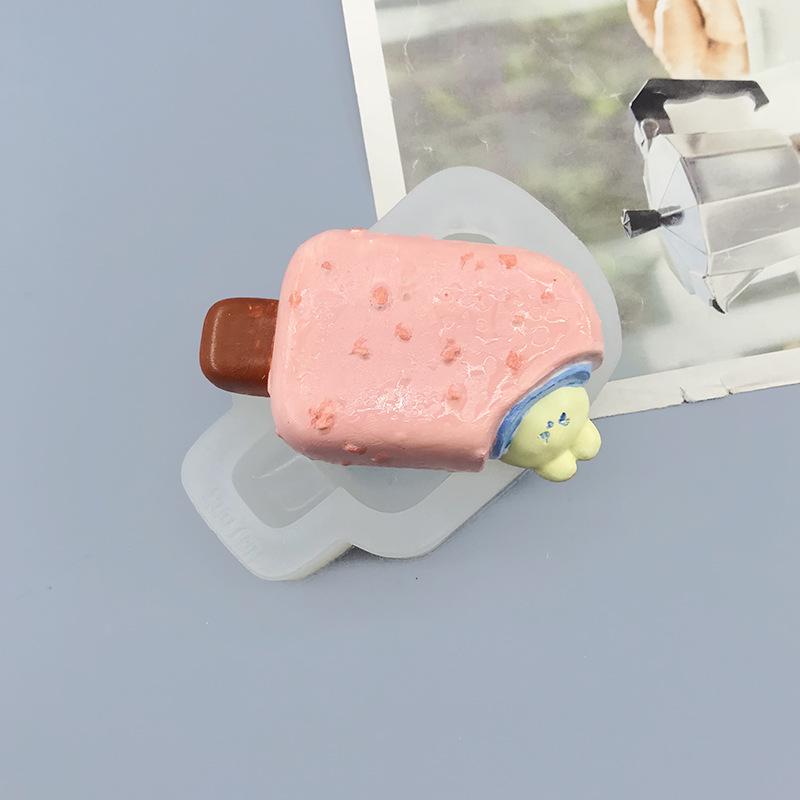 Little Rabbit Silicone Ice Cream and Chocolate Mold for DIY Baking