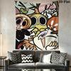 Cartoon Graphic Pattern Home Decor Tapestry, Wall Hanging, Decorative RV Wall Cloth.XGT0914394
