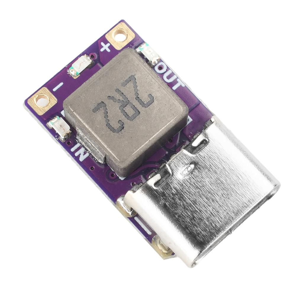 Mini Dc 5v 2.4a Charge/discharge Module 18650 Li-ion Battery Power Supply Module Type C Boost Buck Converter Power Board