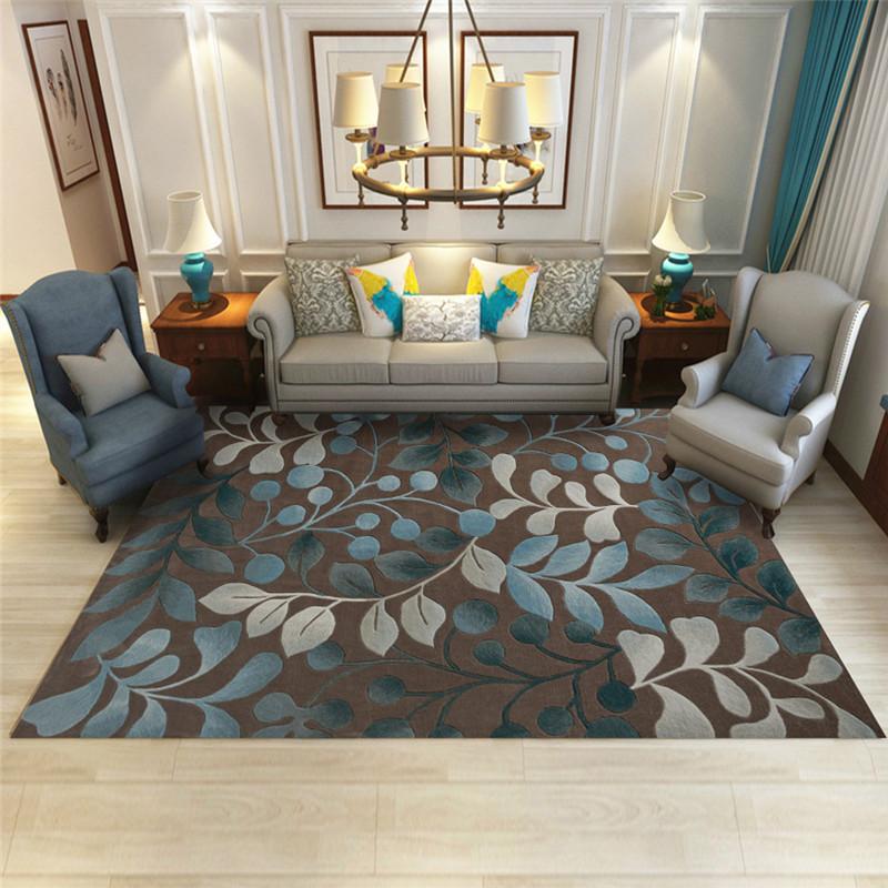 New Chinese Style Carpet Floor Mat Living Room Sofa Floor Mat Household Bedside Carpet