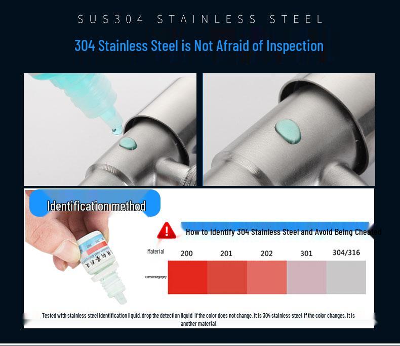 304 Stainless Steel Angle Valve for Hot and Cold Water Heater and Toilet Tap