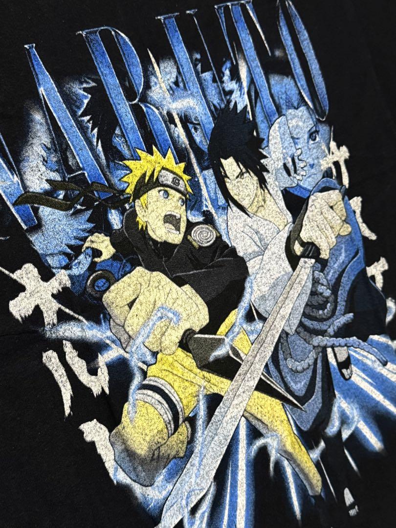 

[USED] Extremely rare vintage Naruto Sasuke anime T-shirt, size XL
