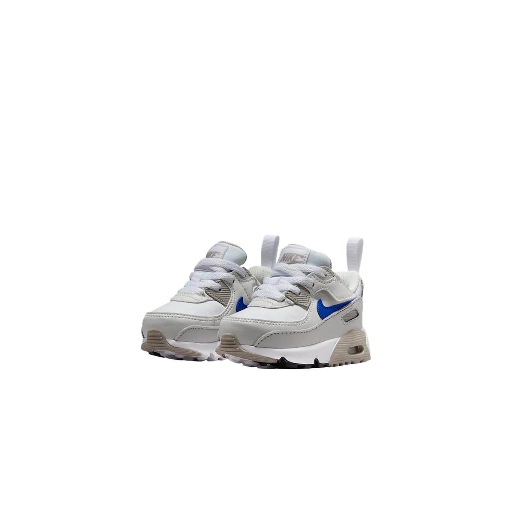 Nike Air Max 90 EasyOn Toddler Shoes White Gray Blue Infant And Toddler HF6359-105