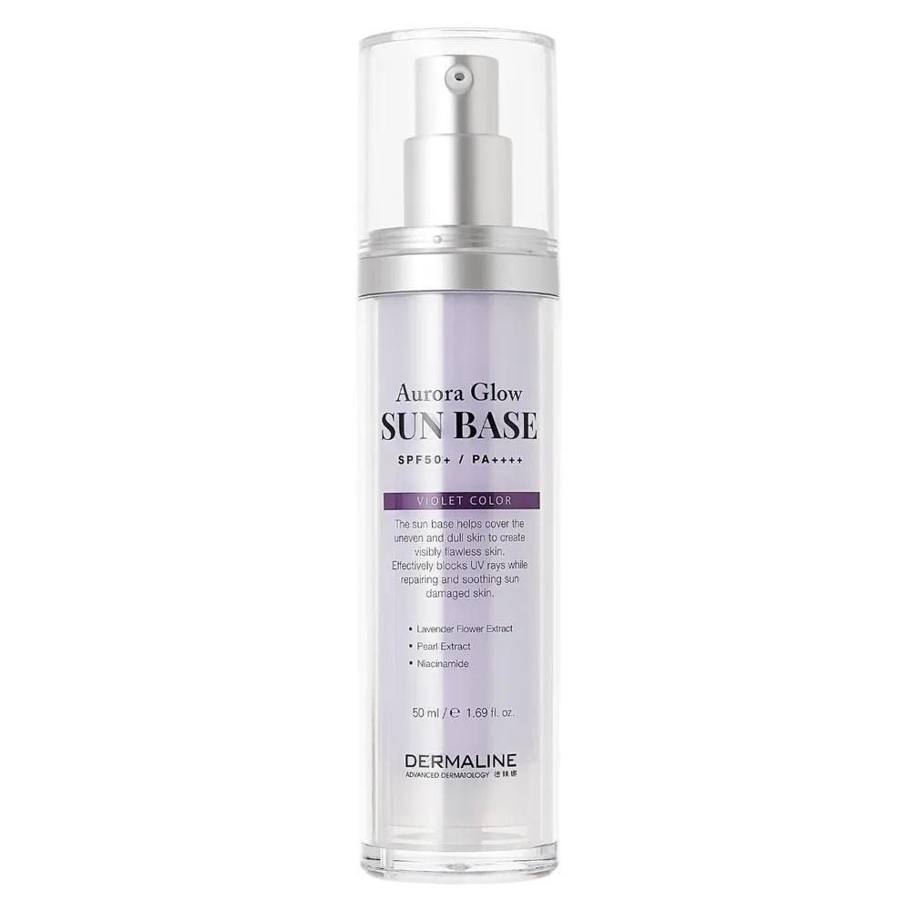 DERMALINE Aurora Glow Sun Base Violet_50ml