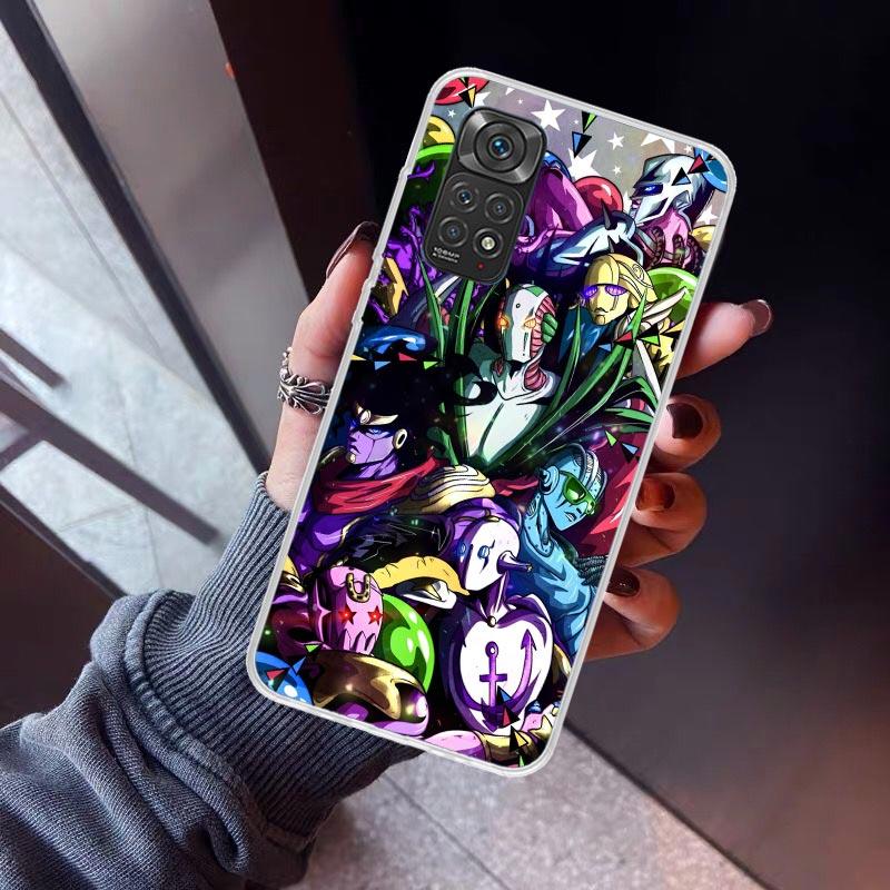 Custodia per Telefono Anime Calda di JoJo's Bizarre Adventure Per Xiaomi Redmi Note 10 11 12 13 14 15 Pro Plus 11S 12S 14S 11T 11E 10S Morbida TPU