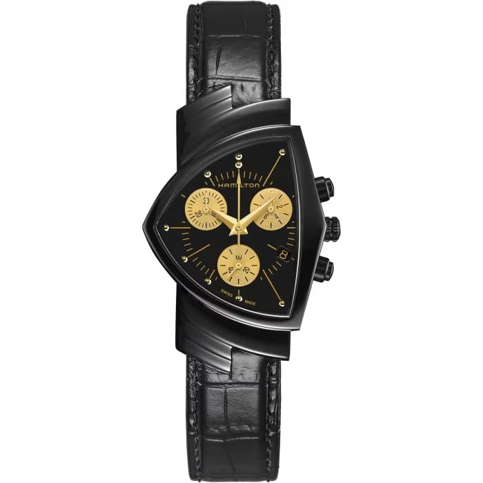 

Watch Ventura Black Dial Quartz Daily Waterproof Sapphire Glass H24402730 Black [Hamilton] 32.5mm Men s [Item] чорний