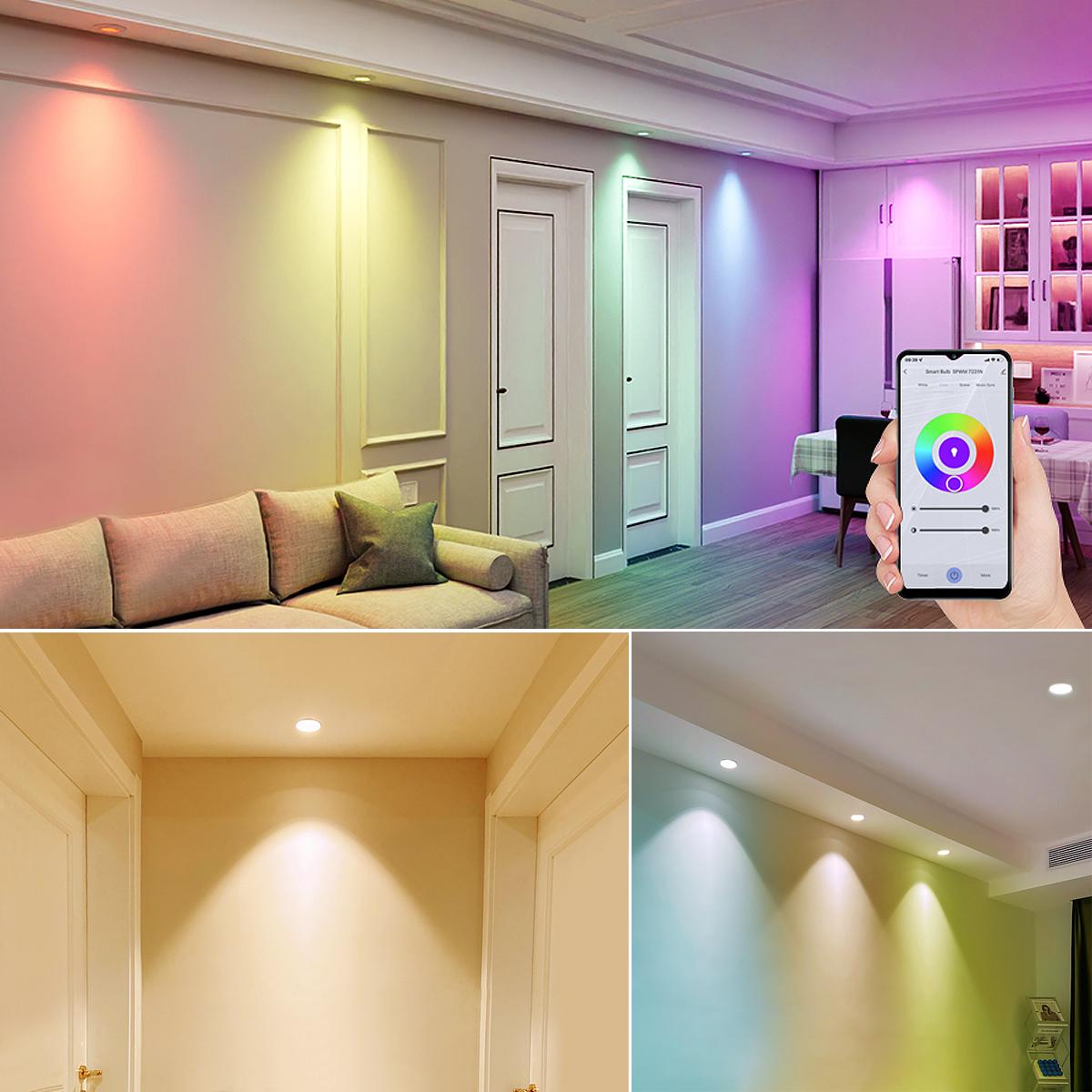 WIFI светодиодная умная лампочка Tuya RGB Bluetooth приложение кухонная лампа — фото 12