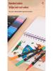 Dual-Tip Washable Watercolor Fineliner Set for Kids - Soft Tip Art Pens