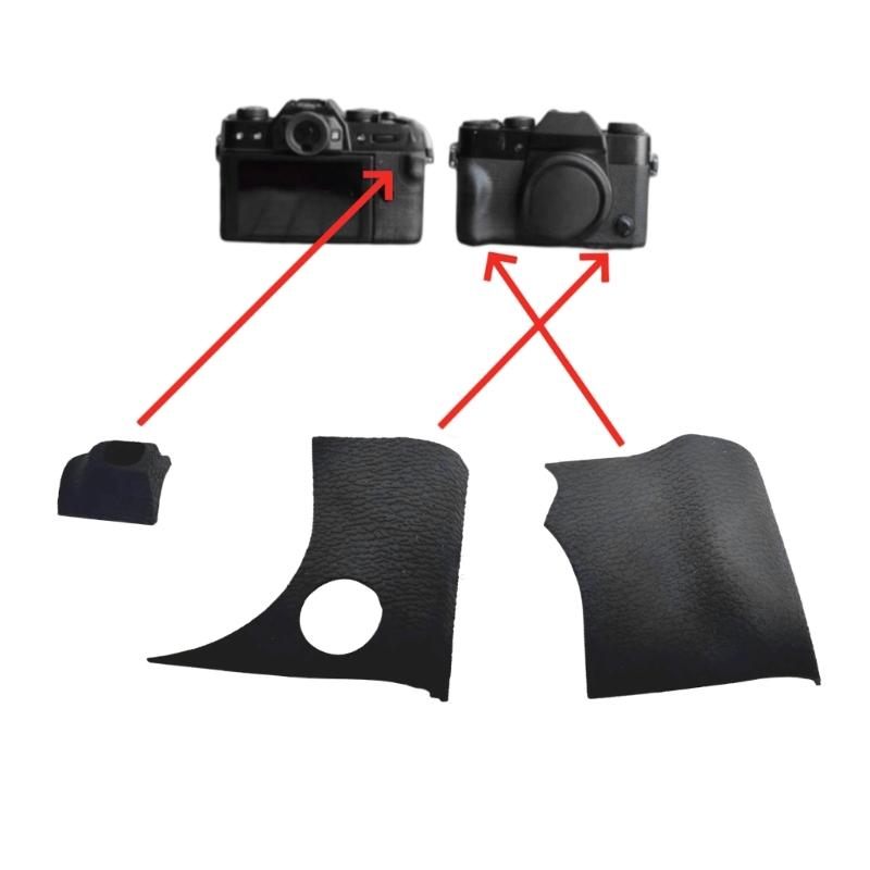 Customs Fit AntiSlip Thumb Grip Protective Cover Compatible for XT30 XT30II Camera Body NonSlip Surfaces Sleeve