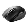 Sanwa Supply Bluetooth Mouse with Tilt 6 High-Speed Scrolling, Wheel, Buttons, Black, MA-BBHT616BK