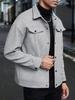 European Autumn/Winter Lapel Wool Men's Casual Sports Jacket