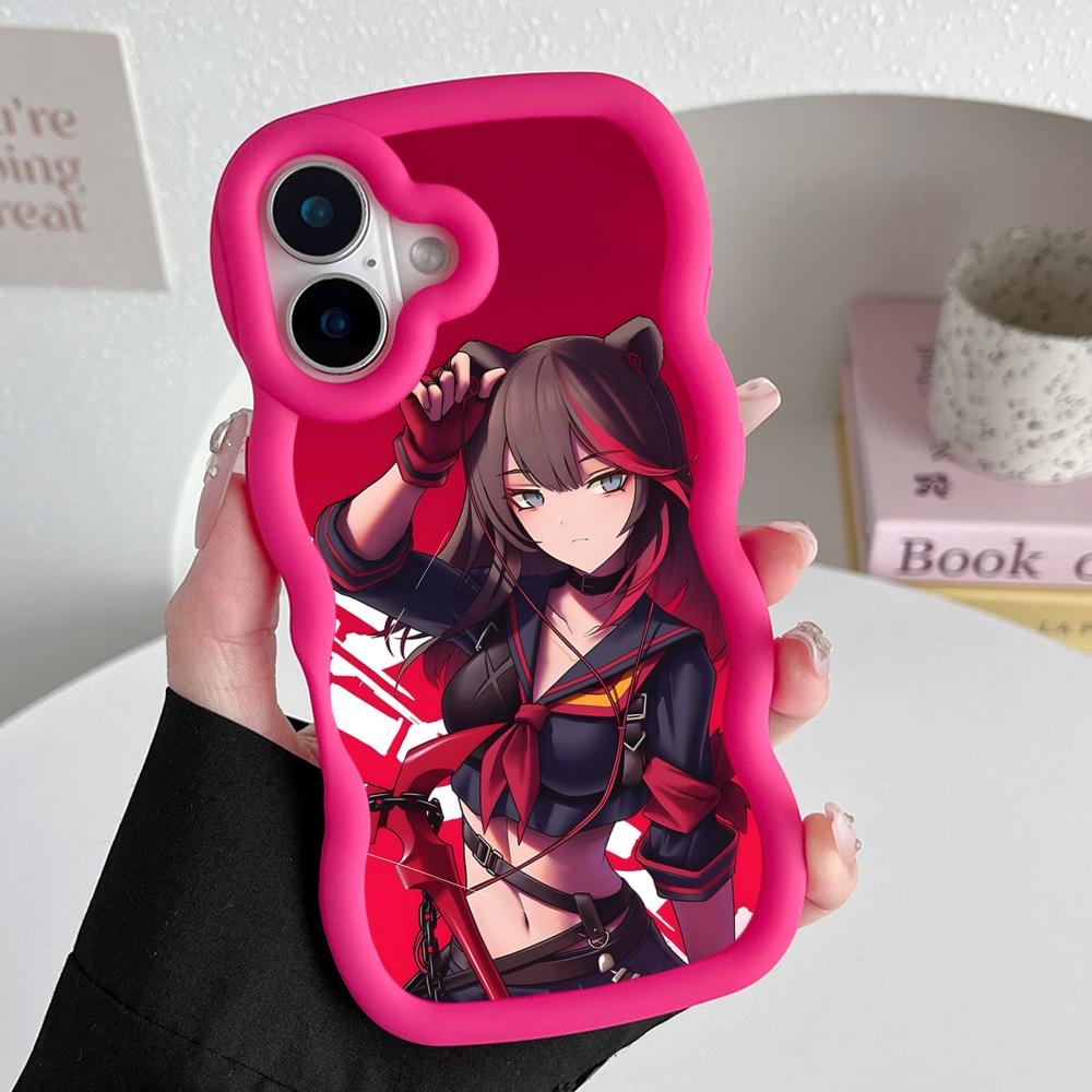 

Arknights Zima Чехол для мобильного телефона из ТПУ с волнистым краем для iPhone 17 16 15 14 13 12 11 Air Pro Max Plus Цветная крышка iPhone 13