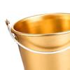 Alloy Ice Beverage Bucket, Drink Party Supplies Portable Tableware Sink Bucket for Home