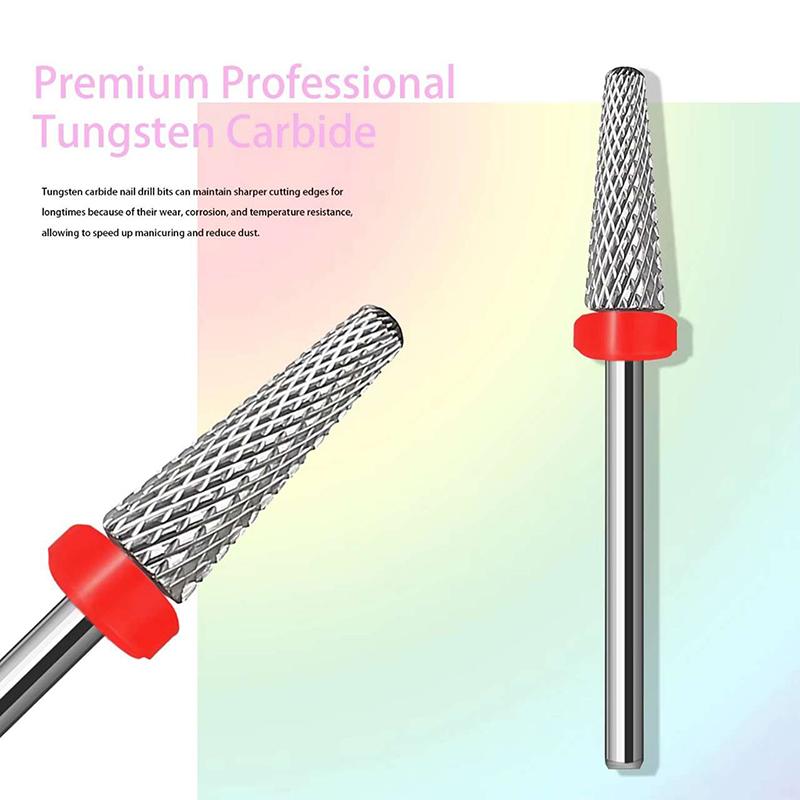 Manicure Tungsten Steel Grinding Head Polishing Removing Manicure Tools Corn Head Dead Skin Grinding Machine Accessories