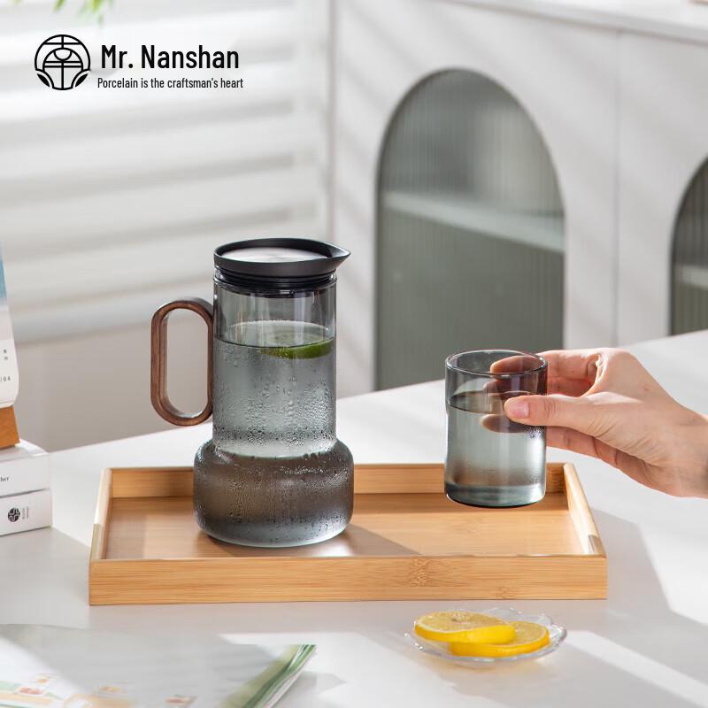 Nanshan Mr. Heat-Resistant Glass Tea & Cold Water Pitcher Set