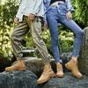 Hohe Wanderschuhe Frühling und Herbst Martin Boots Wandern Wanderschuhe Outdoor-Sneaker