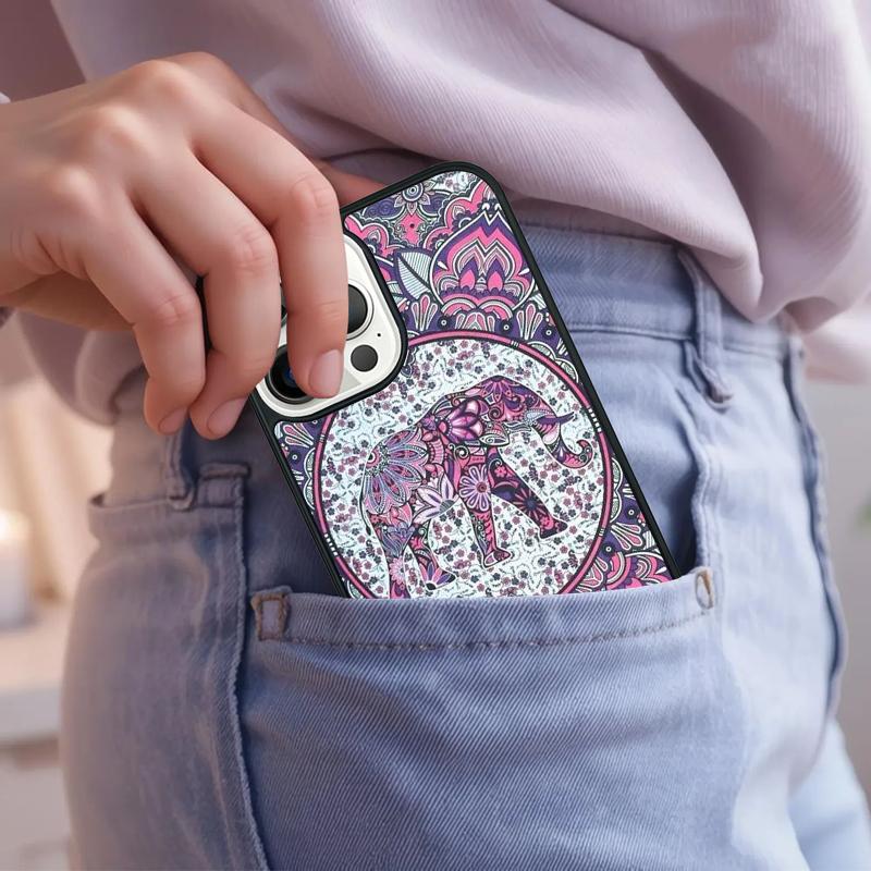 Indian Pattern Mandala Phone Case For iPhone 17 Air 15 16e 14 13 Pro Max Coque 12 11 Pro Max PLUS cover