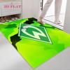 Tappeto logo Werder Bremen per Soggiorno Camera da Letto Casa Decorazione Divano, Tappetino Antiscivolo per Giochi Bambini