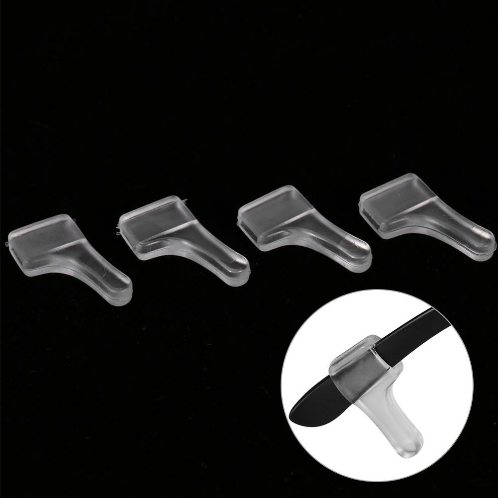 100 Pairs Plastic Eyeglasses Ear Hook Anti Slip Temple Tip Holder Glasses Accessories