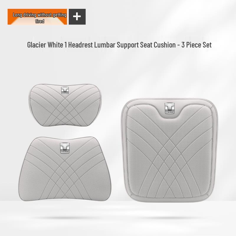 Tank 300 Car Neck Pillow & Seat Lumbar Support Set