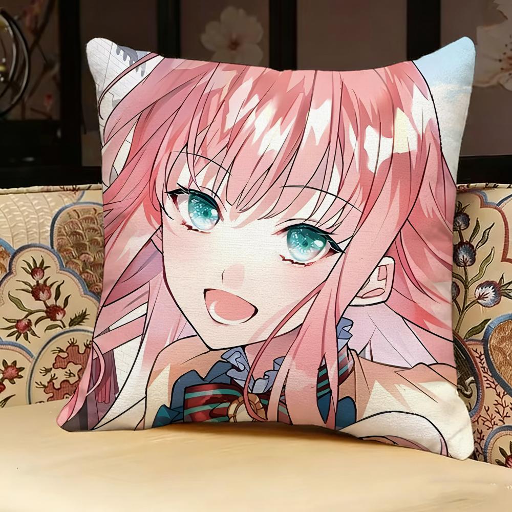 th TTime Loop ANIME Pillow Case Pillowcase Doublesided Printed Sofa Cushion Bedroom Headboard Pillow
