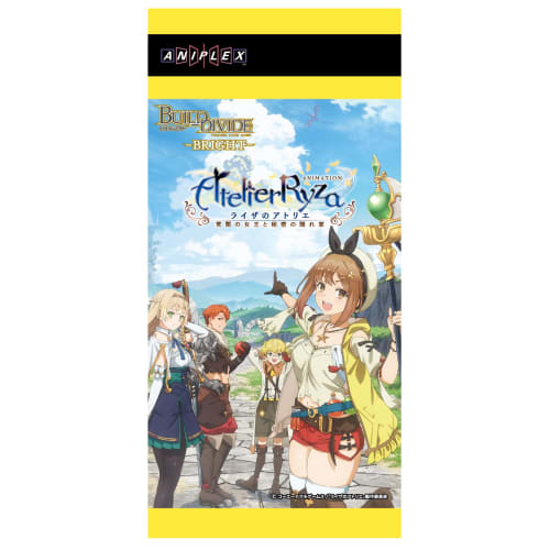 Aniplex Build Divide -Bright- Booster Pack Anime "Atelier Ryza: The Queen of Eternal Darkness and the Secret Hideout" Box
