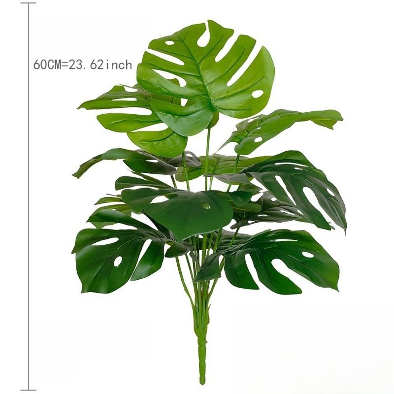 

60 см в длину 1 шт. искусственные зеленые растения черепаха спинка бамбук домашний декор свадебное украшение искусственные деревья сад ландшафтный дизайн зелёный