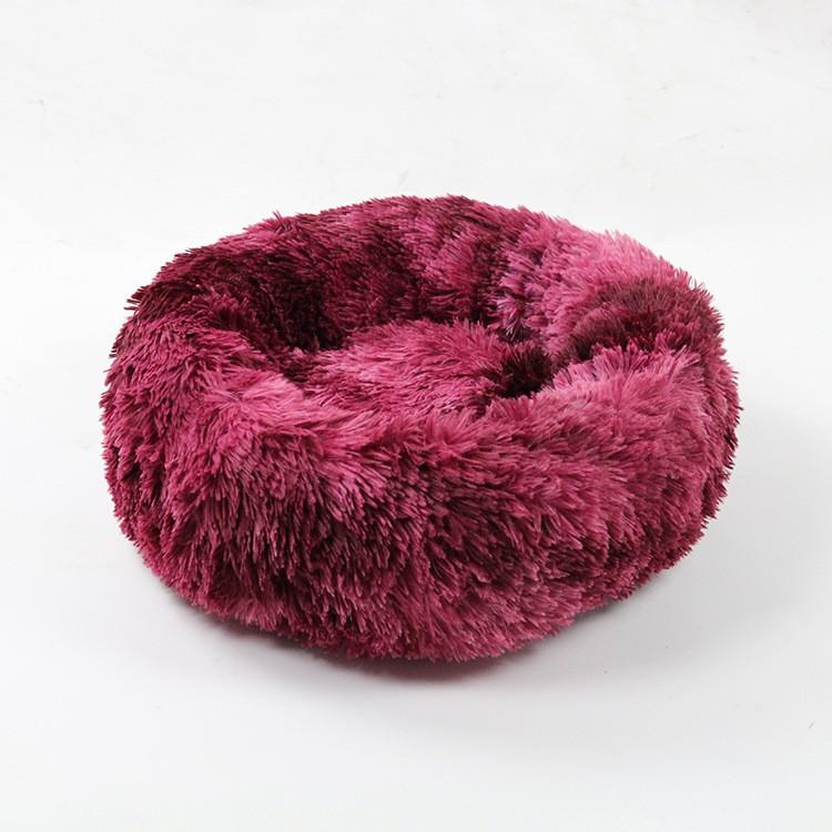 Removable and Washable Round Plush Dog Kennel and Cat Kennel That Can Be Used In All Seasons  Dog Mat  Cat Mat  Pet Mat