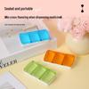 Portable 3-Compartment Flip-Top Pill Organizer with Logo