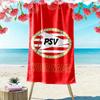 Personalisatie PSV Eindhoven Print Strandlaken, Groot Zacht Sneldrogend Handdoek voor Strand Camping Zwemmen