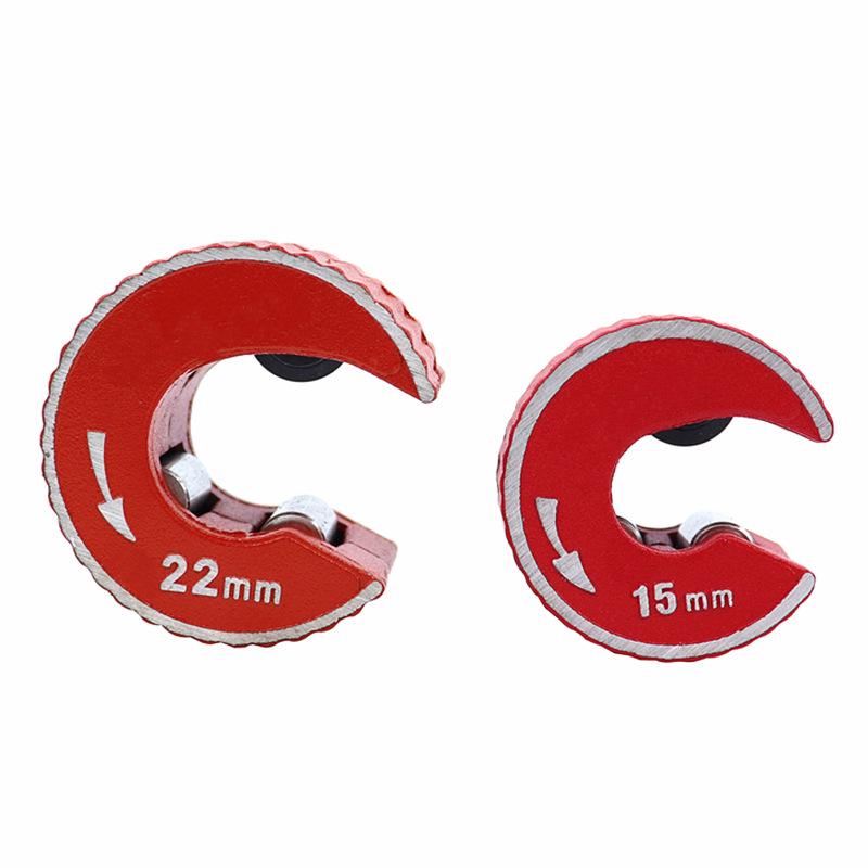 Round Pipe Cutter (15mm/22mm) for Copper, Aluminum, and PVC Pipes 15mm