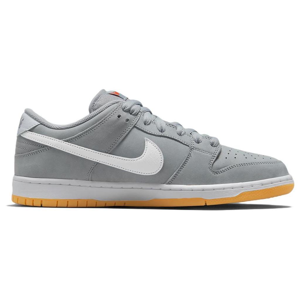 Nike Dunk Low Pro ISO SB Vlčí šedá Gumová Unisex Tenisky Bílá Gumová-Světle-Hnědá Čistě-Platinová DV5464-001