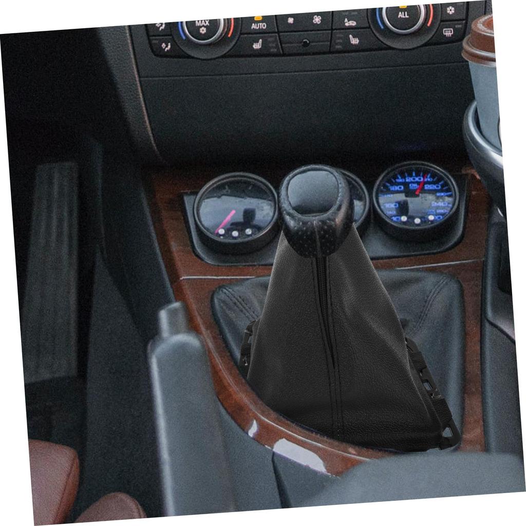 NULYLU Car Shift Boot Cover Exclusively Made-On, Simple, Dirt-Proof, Durable, Removable, Shiff