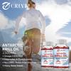 High-content Antarctic Krill Oil Extract Soft Capsules, Gluten-free, Suitable for Both Men and Women, 120 Capsules.