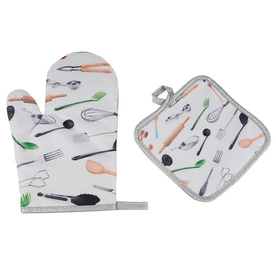

Теплоизоляционная накладка для духовки, двухкомпонентная, в скандинавском стиле, перчатки для микроволновой печи, с петлей для подвешивания, прочные, устойчивые к ожогам перчатки