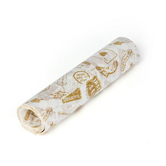 Oil-Proof Baking & Pastry Wax Paper - Printed Food Packaging Mat