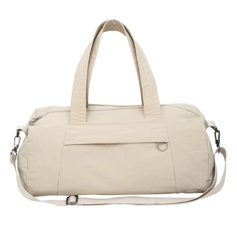 Simple and Lightweight Yoga Gym Bag Fashionable Small Travel Bag Solid Color Casual Hand Crossbody Bag