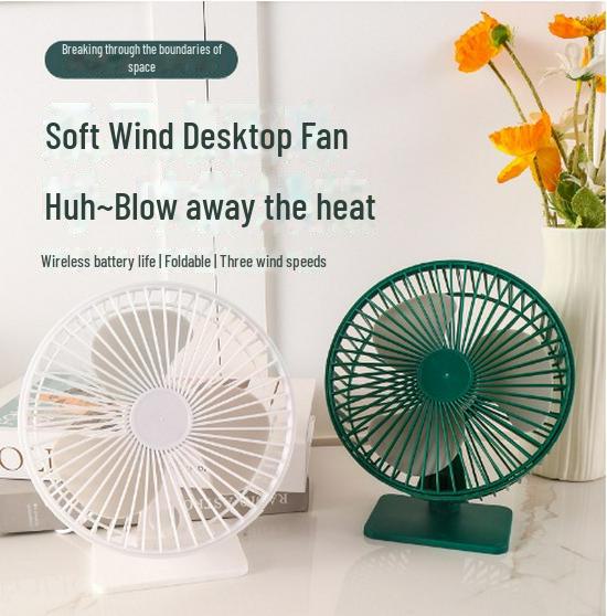 

«Подключаемый бесшумный настольный USB-вентилятор с зажимом для офиса, общежития или автомобиля» 5-inch