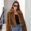 Imitation fur coat new European and American imitation fur coat manufacturer Haining short imitation fur outside