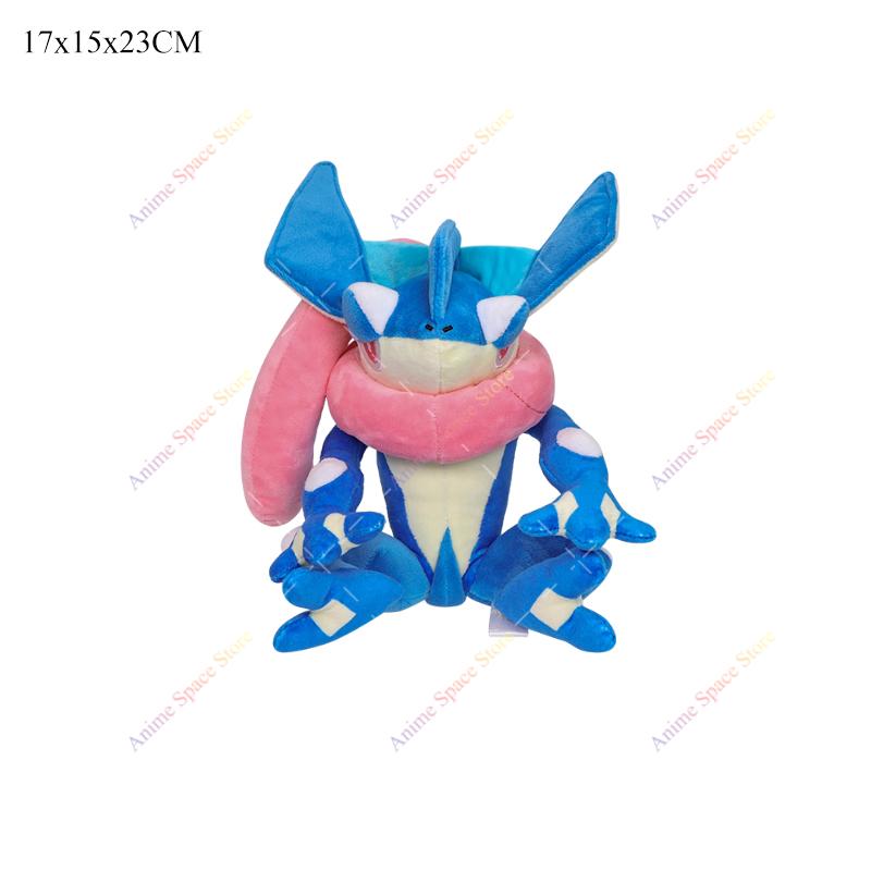 Lucario Plush Dolls Toys Anime Garchomp Riolu Shiny Mimikyu Porygon Bidoof Ninetales Soft Stuffed Animal Peluche Gifts