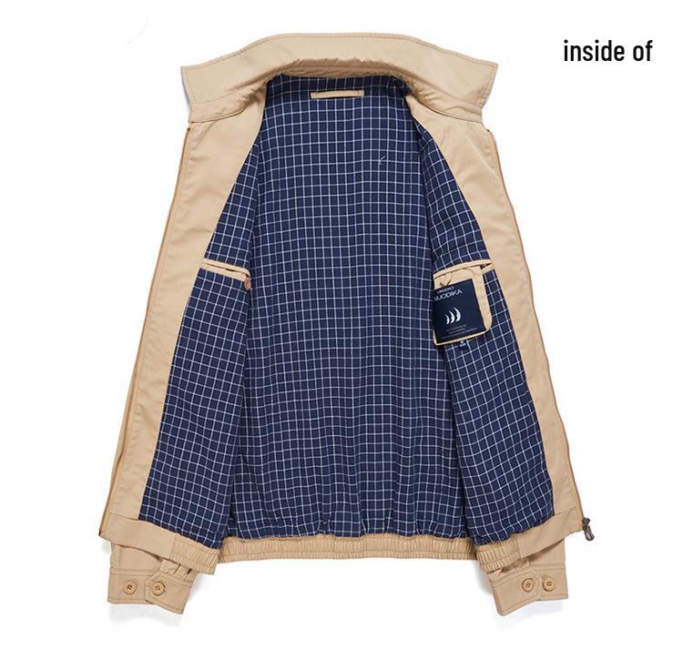 Leadway Nautica Men's Pure Cotton Casual Bomber Jacket