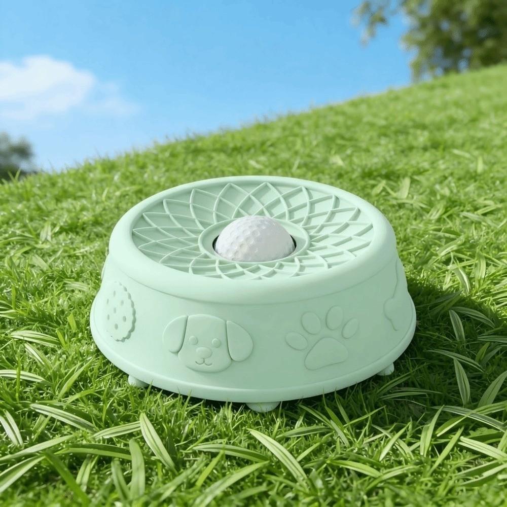 Anti-spill Pet Lick Toy Silicone Yogurt Licking Plate Pet Supplies Slow Feeder Healthy Eating