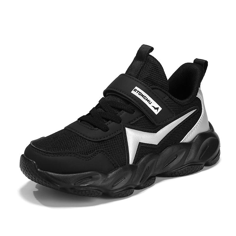 Kids Junior Breathable Mesh Running Shoes Lightweight Sport Sneakers for School Walking Training and Play Sizes 29-40