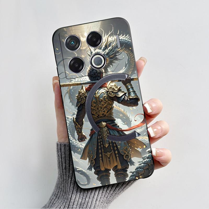 For Infinix GT 20 Pro Case INFINIX GT 10 PRO Cover gt20 gt10 20 pro X6871 X6739 Black Myth Wukong Silicone Phone Case Soft Cover