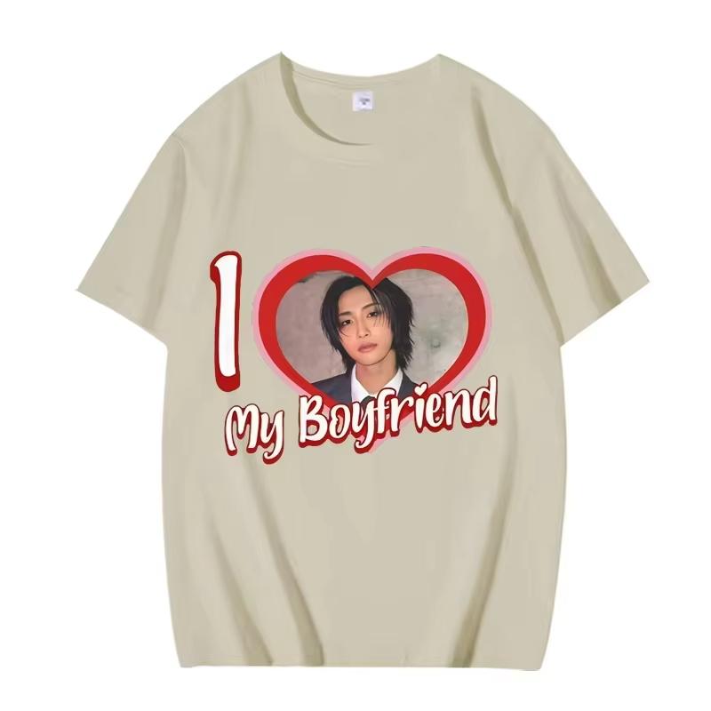 Ateez Seonghwa K-Pop T Shirt Men Women Oversized Cotton Hot Sale Short Sleeve Summer Fashion Print Unisex Plus Size Tops