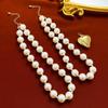 European and American Exaggerated Cyber Multi-layer Bead Punk Collar Collarbone Chain Geometric Bead Necklace Female Beads