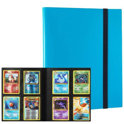 Card Card Sticker 4 Holds 160 Cover Is PP Elastic Bandage Card Collect Other Game Cards Light File, Binder, File, Pockets, Cards, Material, Binding,